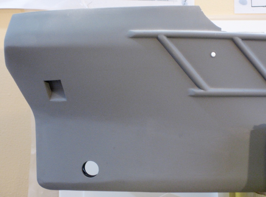 Completed hull modification - bow