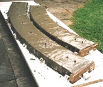 Track bed mould 3